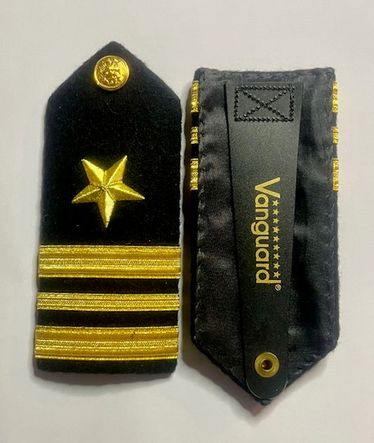 US NAVY Line Officer Hard Shoulder Board  - Lieutenant Commander