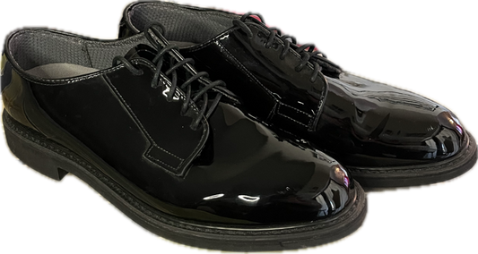 Bates Lites High Gloss Sentry Oxfords Size 11D