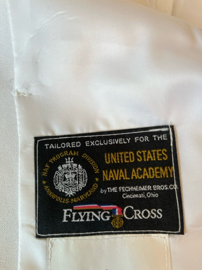 US NAVY MALE OFFICER/ENLISTED DINNER DRESS WHITE JACKET – Second Tour Uniforms US NAVY MALE OFFICER/ENLISTED DINNER DRESS WHITE JACKET – Second Tour Uniforms