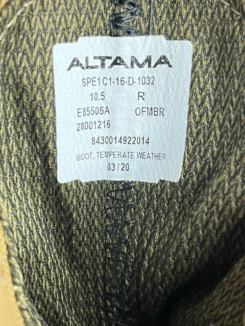 USMC Altama TITAN Boot Size 10.5