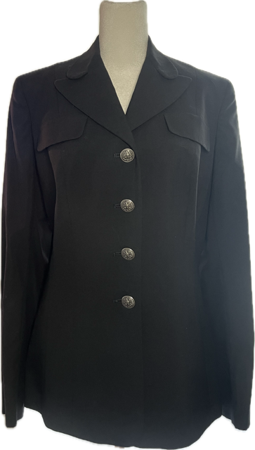 VINTAGE - US NAVY Female Enlisted Service Dress Blue Coat Second Tour Uniforms VINTAGE - US NAVY Female Enlisted Service Dress Blue Coat Second Tour Uniforms