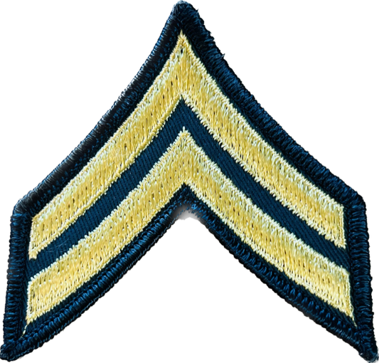 US ARMY E-4 Corporal Sew-On Chevrons