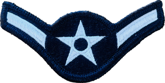 UNITED STATES AIR FORCE E-2 AIRMAN Sew-On Chevrons
