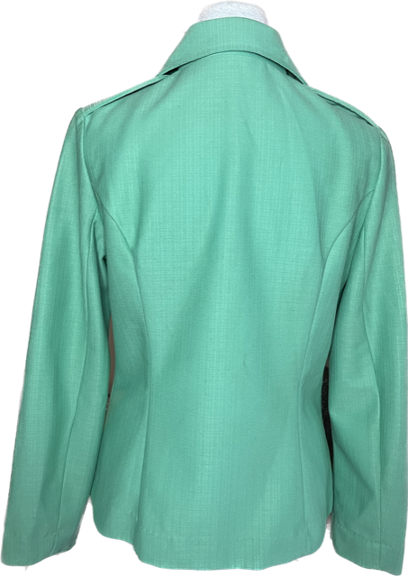 VINTAGE -  US ARMY Women's Mint Green Summer Uniform Jacket