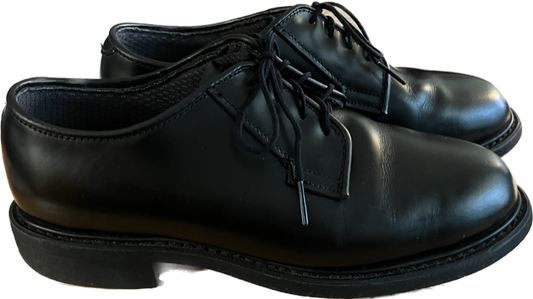 Bates Men's Leather Uniform Work Shoe Size 6.5EW
