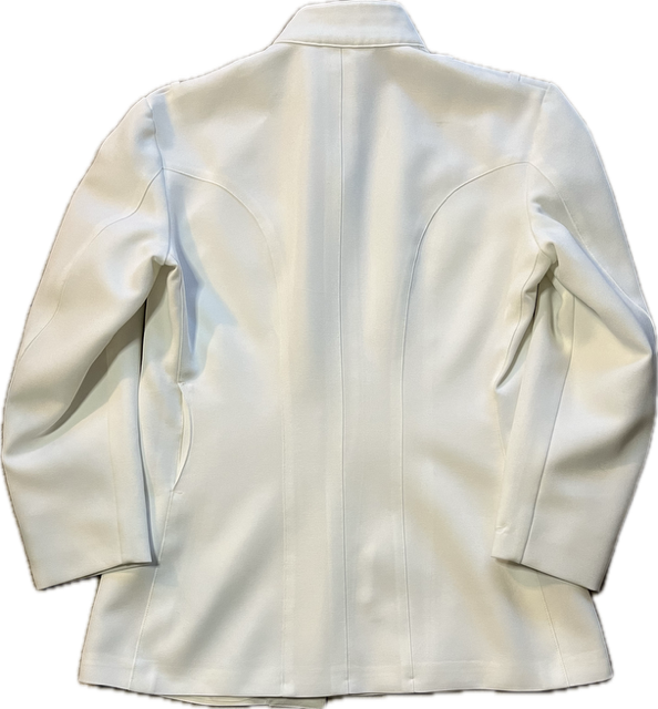 VINTAGE - US NAVY Male Officer Service Dress White Coat