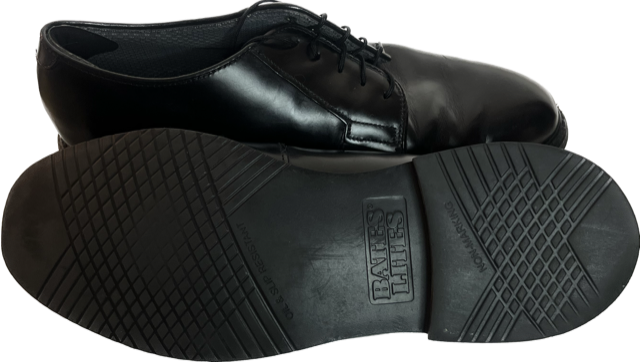 Bates Men's Leather Uniform Work Shoe Size 11.5E
