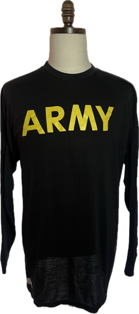 US Army APFU Long Sleeve PT Shirt