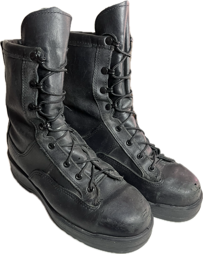 Flight Deck Us Navy Black Boots US Navy Marine Aviator Steel Toe