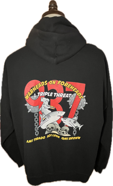 US NAVY Warheads on Foreheads Hoodie Sweatshirt