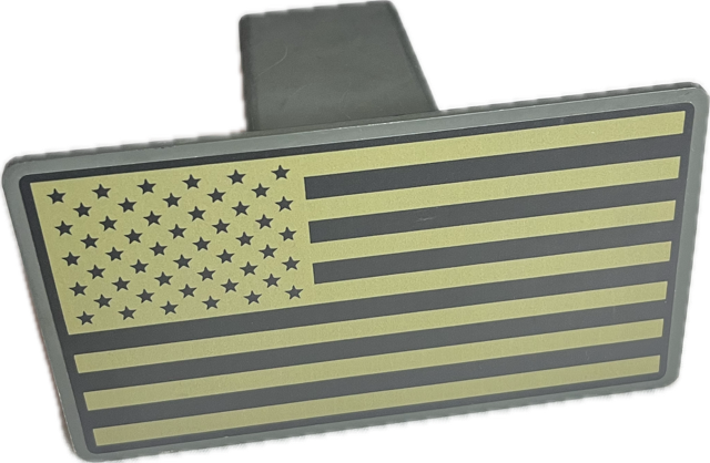 American Flag Trailer Hitch Cover