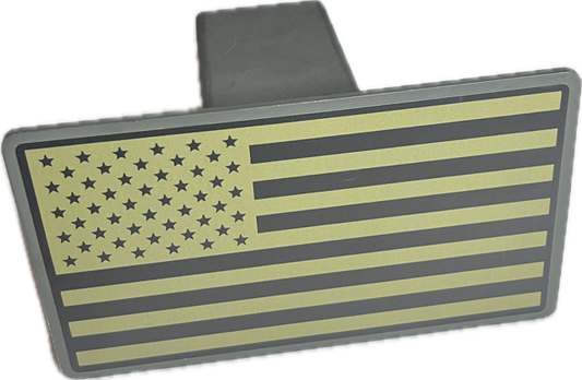 American Flag Trailer Hitch Cover