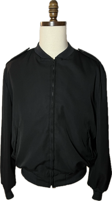 US NAVY Black Relaxed Fit Men's Jacket