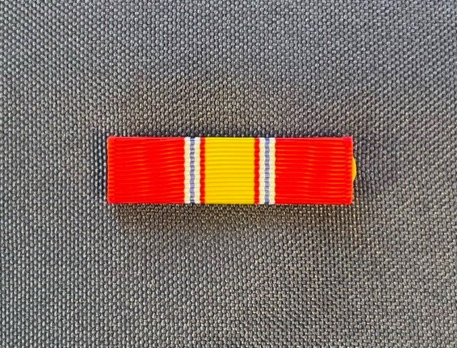 National Defense Service Medal Ribbon w/ Single Mount
