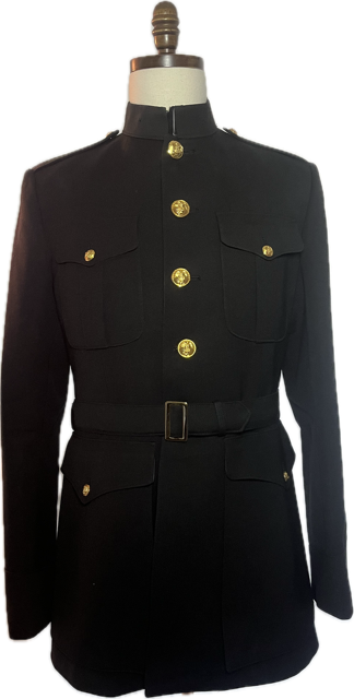 VINTAGE - USMC Male Officer Dress Blue Coat