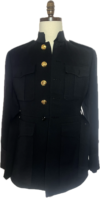 VINTAGE - USMC Male Officer Dress Blue Coat