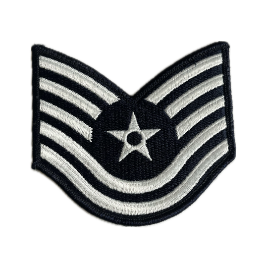US AIR FORCE  E-6 Technical Sergeant Sew-On Chevrons