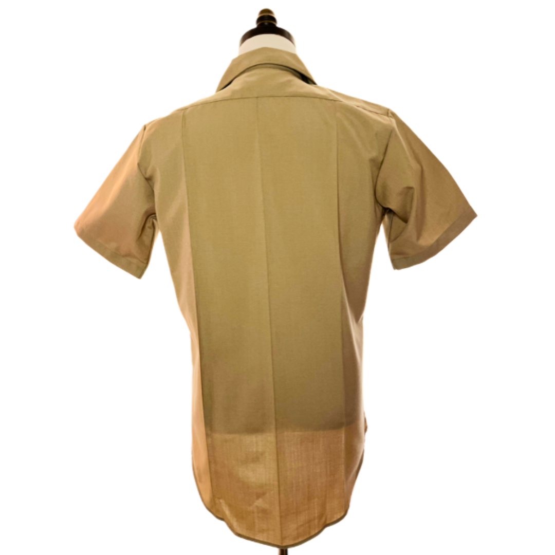 USMC Gunnery Sergeant Men's Khaki Short Sleeve Shirt