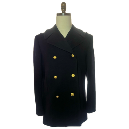 US NAVY Men's Officer/CPO Reefer Peacoat