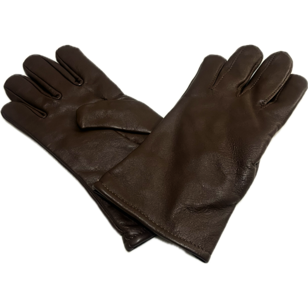US ARMY ASGU Brown Leather Gloves
