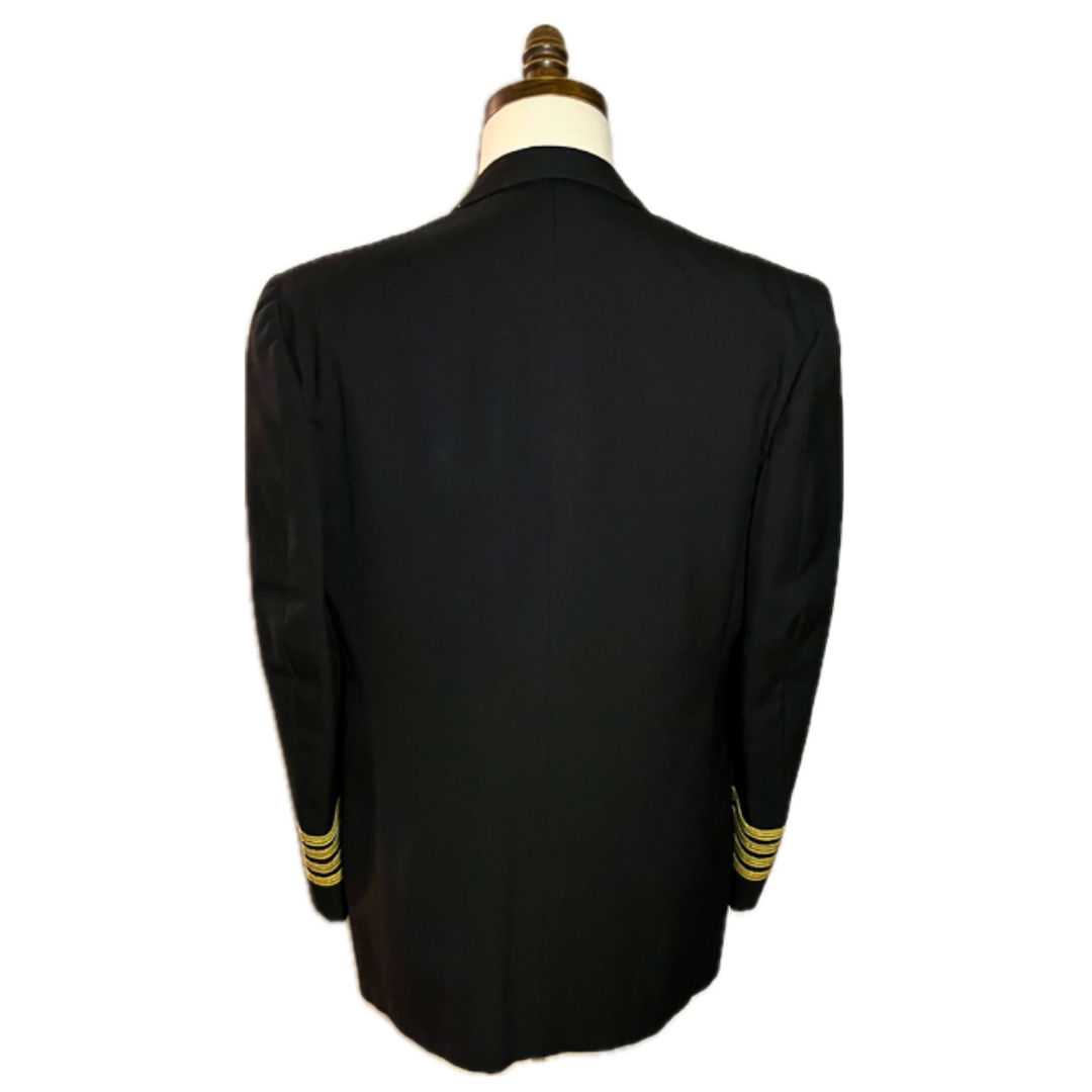 VINTAGE - US NAVY Male Service Dress Blue (SDB) Coat