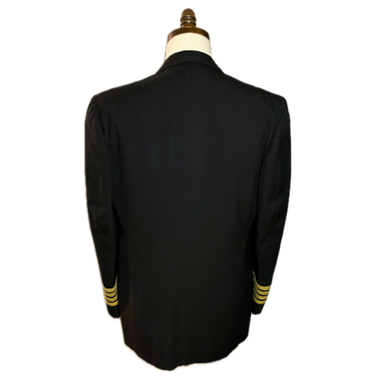 VINTAGE - US NAVY Male Service Dress Blue (SDB) Coat