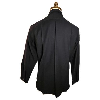 VINTAGE - US NAVY Male Wool Shirt Jacket
