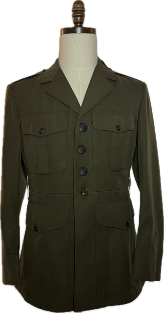 USMC Enlisted Male Green Service Coat