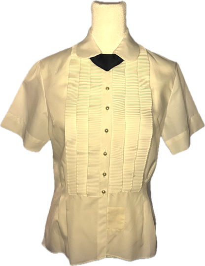 US Air Force Female Mess Dress Pleated Short Sleeve Shirt – Second Tour Uniforms US Air Force Female Mess Dress Pleated Short Sleeve Shirt – Second Tour Uniforms