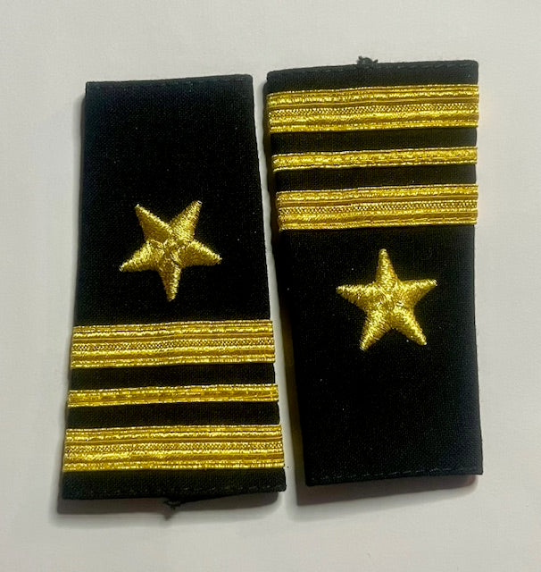 US NAVY Line Officer Soft Shoulder Board - Lieutenant Commander