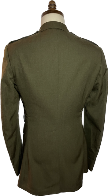 USMC Enlisted Male Green Service Coat - Sergeant Used / 38R / Green USMC Enlisted Male Green Service Coat - Sergeant Used / 38R / Green