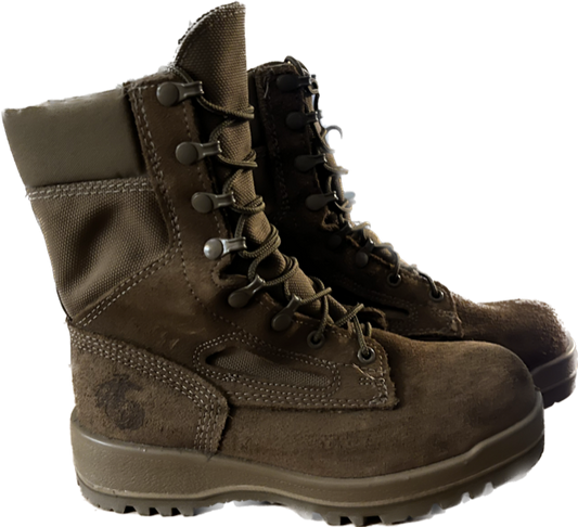 USMC Men's Waterproof Combat Boots Size 5