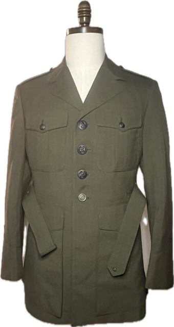 VINTAGE - USMC Male Officer Service Coat