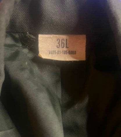 VINTAGE US ARMY Male Green Coat
