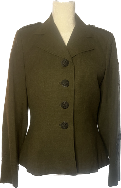 VINTAGE USMC Female Green Service Coat