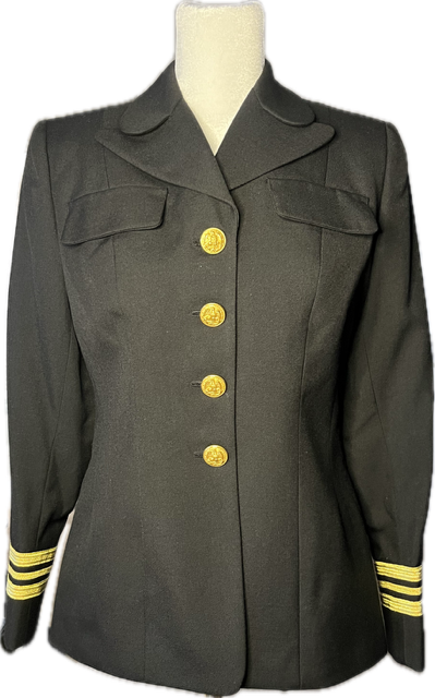 US NAVY Female Officer/CPO Service Dress Blue Coat – Second Tour Uniforms
