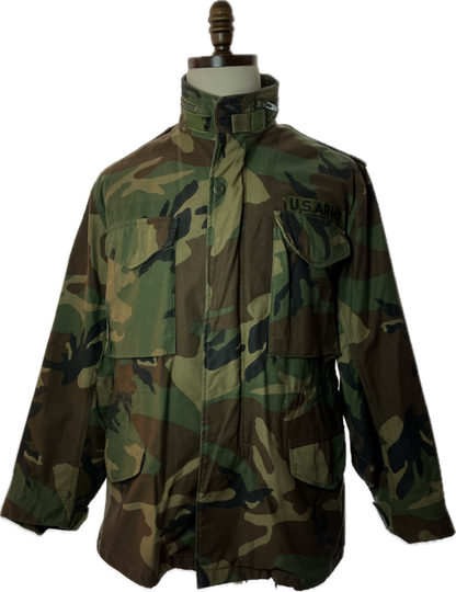 US ARMY Cold Weather Field Coat Woodland Camouflage